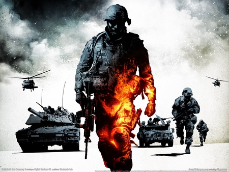 Battlefield: Bad Company 2 tote bag