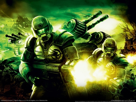 Command &amp; Conquer 3: Tiberium Wars poster