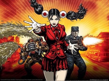 Command &amp; Conquer: Red Alert 3 Uprising poster