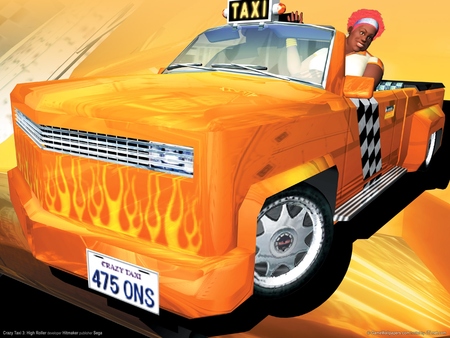 Crazy Taxi 3: High Roller Poster #755