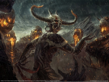 Diablo 3 Fan Art poster