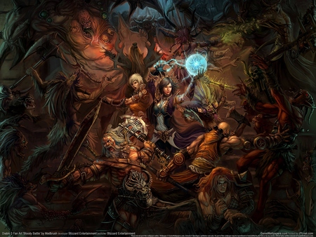 Diablo 3 Fan Art Poster #1095