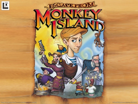 Escape from Monkey Island Poster #1349