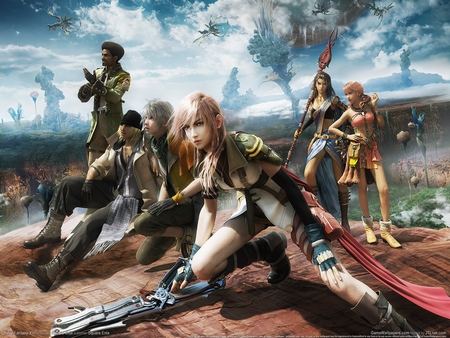 Final Fantasy XIII poster
