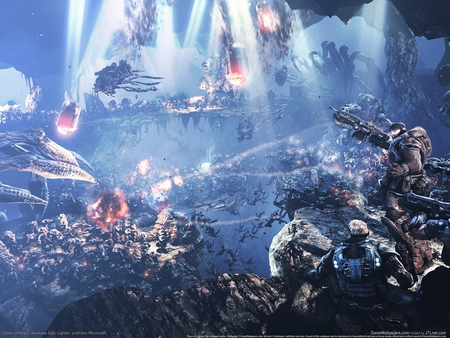 Gears of War 2 poster