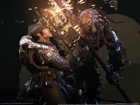 Gears of War 2 poster