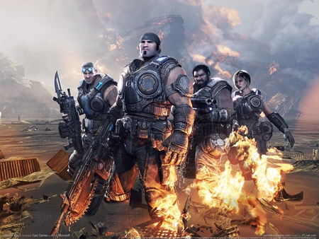 Gears of War 3 poster