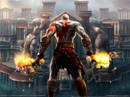 God of War 2 mouse pad