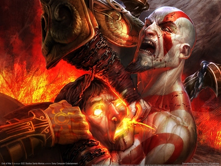 God of War 3 mouse pad