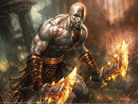 God of War Comic posters