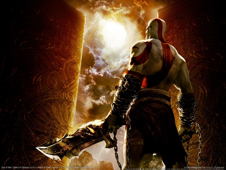 God of War: Chains of Olympus mouse pad