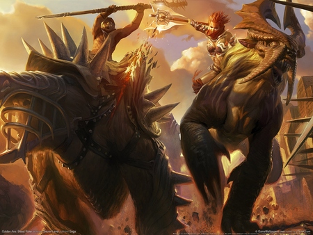 Golden Axe: Beast Rider poster