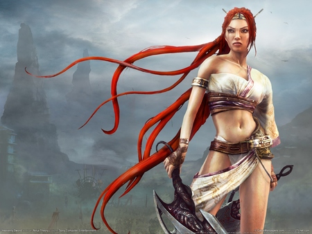 Heavenly Sword mouse pad