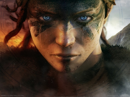 Hellblade mouse pad