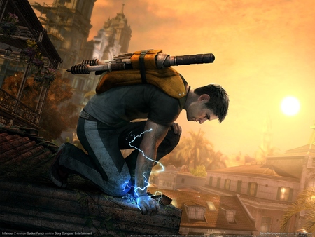 Infamous 2 poster