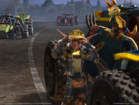 Jak X: Combat Racing poster