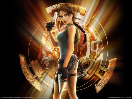 Lara Croft Tomb Raider: Anniversary pillow