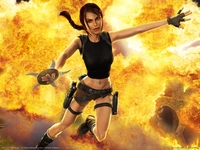 Lara Croft Tomb Raider: The Action Adventure Longsleeve T-shirt #2304