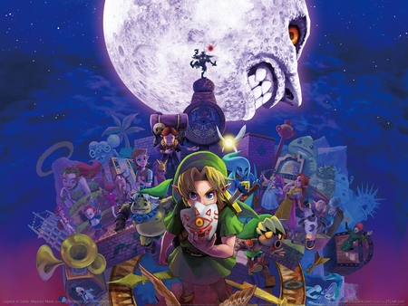 Legend of Zelda: Majora's Mask poster