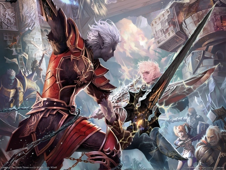 Lineage 2: The Chaotic Throne mouse pad