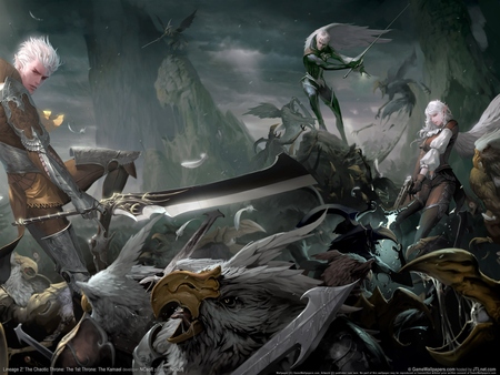 Lineage 2: The Chaotic Throne: The 1st Throne: The Kamael pillow
