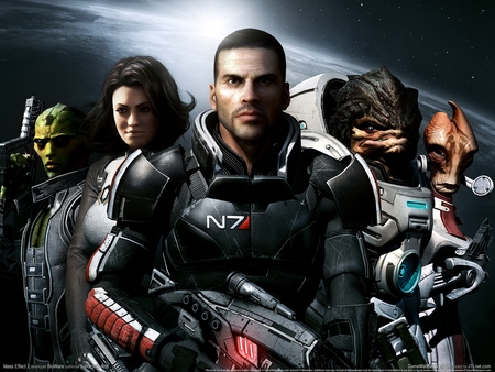 Mass Effect 2 mouse pad