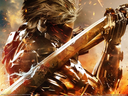 Metal Gear Rising: Revengeance tote bag