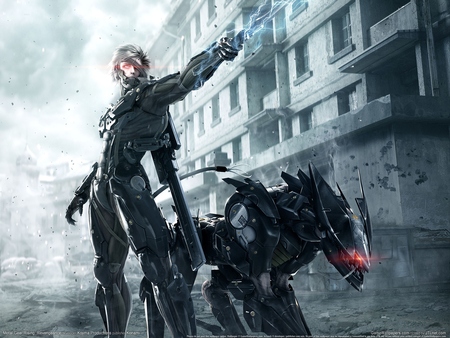 Metal Gear Rising: Revengeance poster