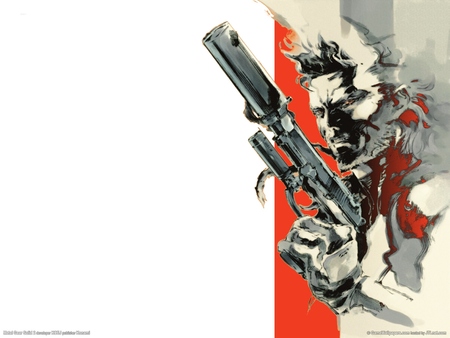 Metal Gear Solid 2 poster