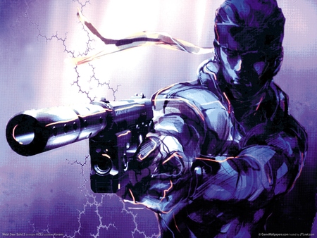 Metal Gear Solid 2 poster