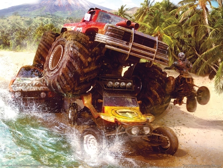 MotorStorm: Pacific Rift poster