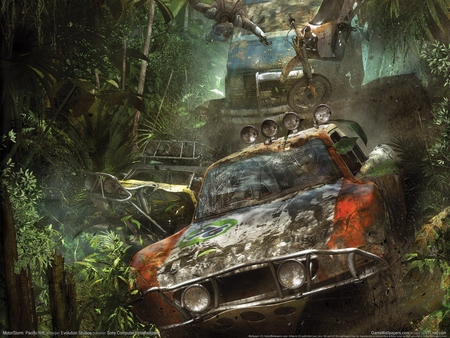 MotorStorm: Pacific Rift poster