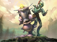 Munch's Oddysee Stickers 2660