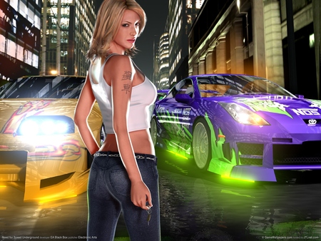 Need for Speed Underground mouse pad