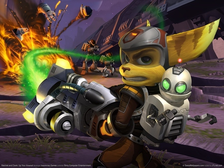 Ratchet and Clank: Up Your Arsenal Mouse Pad 3107