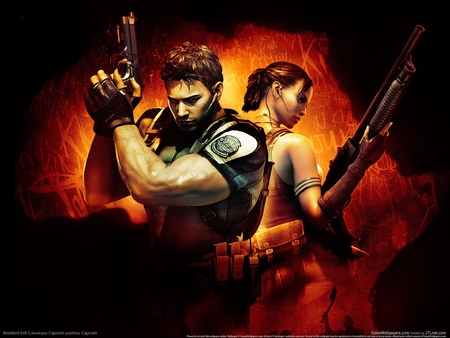 Resident Evil 5 mouse pad