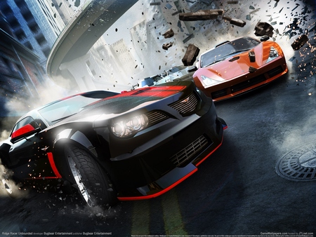 Ridge Racer Unbounded mouse pad