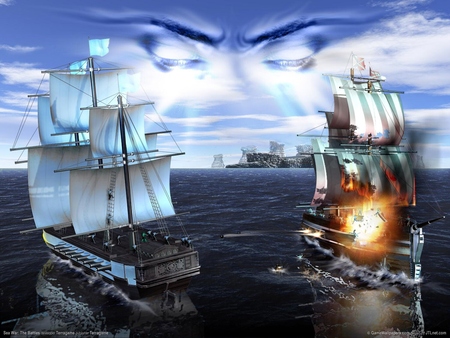Sea War: The Battles Poster #3398