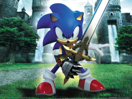 Sonic &amp; The Black Knight pillow