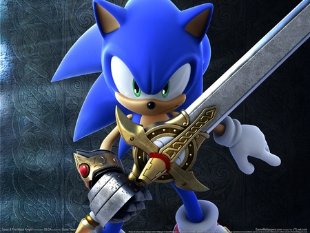 Sonic &amp; The Black Knight pillow