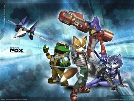Star Fox Assault poster