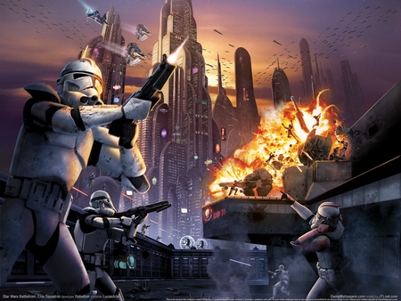Star Wars Battlefront: Elite Squadron Poster #3697
