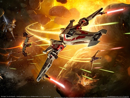 Star Wars: The Old Republic - Galactic Starfighter Poster #3769