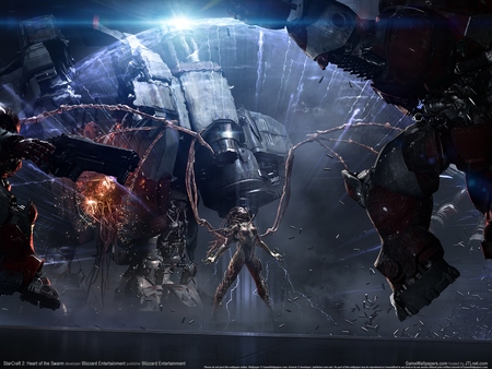 StarCraft 2: Heart of the Swarm poster