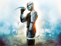The Chronicles of Riddick: Assault on Dark Athena Longsleeve T-shirt #3971