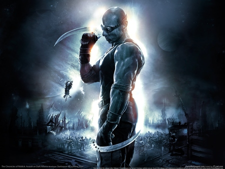 The Chronicles of Riddick: Assault on Dark Athena Longsleeve T-shirt