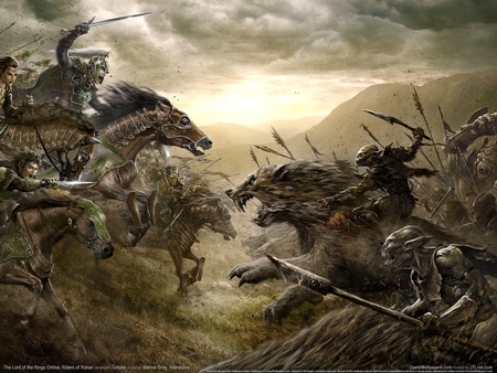 The Lord of the Rings Online: Riders of Rohan poster
