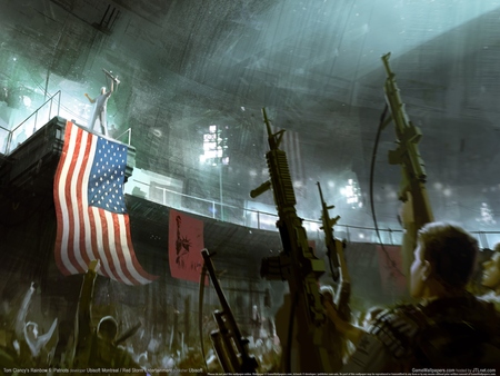 Tom Clancy's Rainbow 6: Patriots tote bag