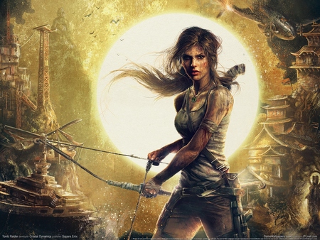 Tomb Raider tote bag