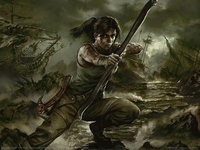 Tomb Raider fan art tote bag #